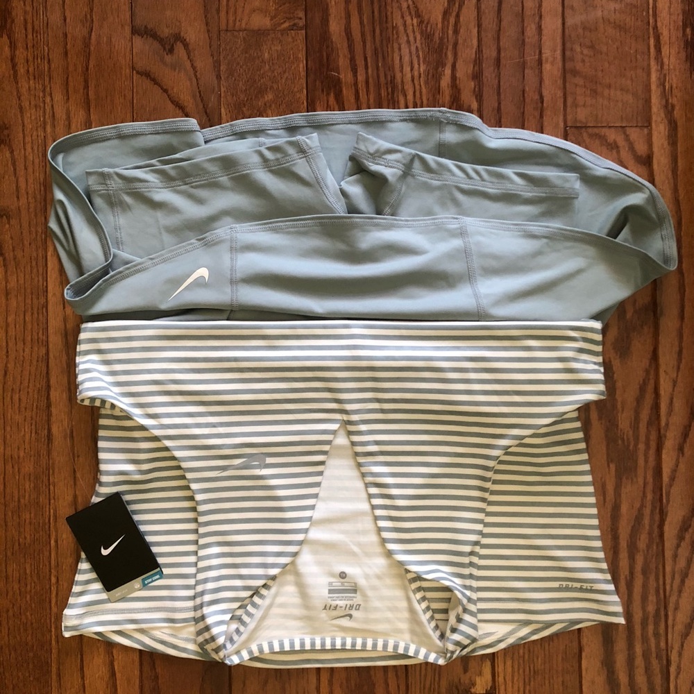 NIKE Tennis outfit skirt L and top XL